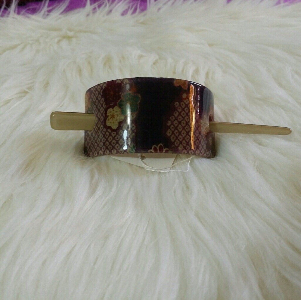 Ponytail Hair Cuff with Stick